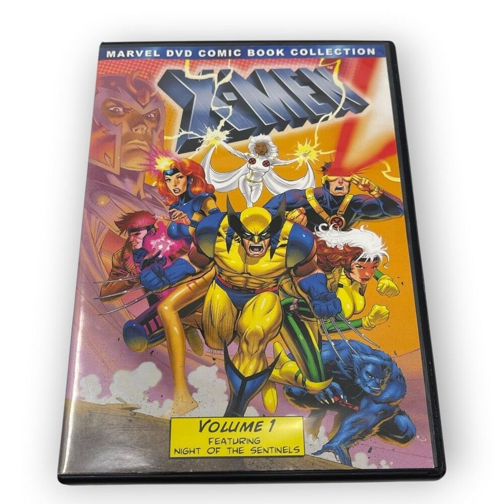 X-Men: Volume One Marvel DVD Comic Book Collection DVD 2 Disc Set